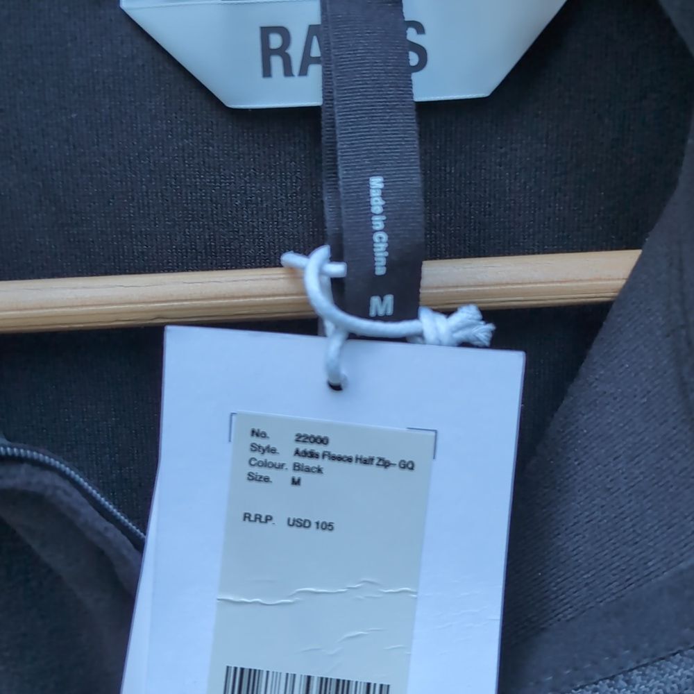 NWT Rains Addis Half-Zip Fleece - Picture 4 of 4